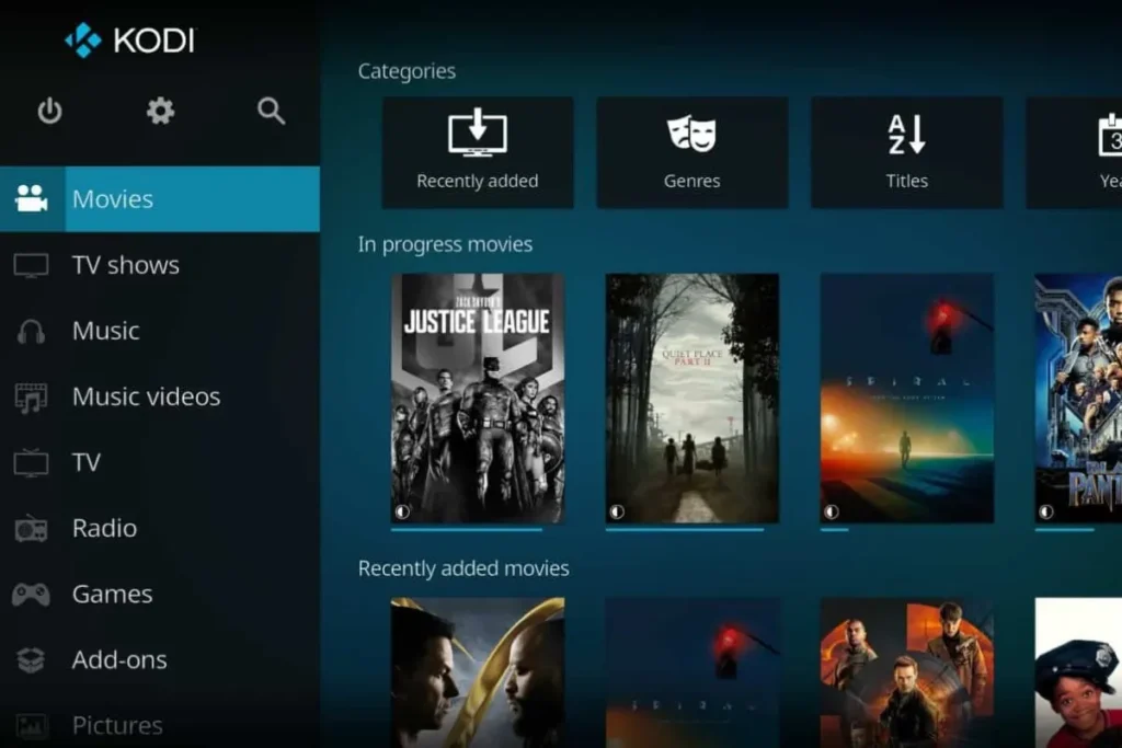 Kodi + PVR IPTV player